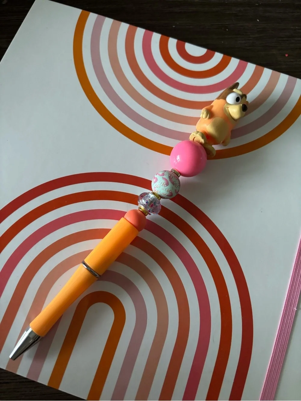 Bluey: Mom Beaded Decorative Handmade Pen